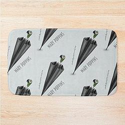 Mary Poppins Alternative Movie Poster Bath Mat