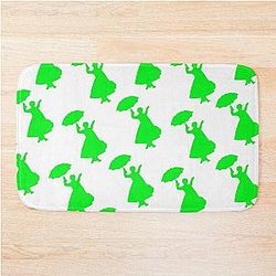 Mary Poppins Pretty Bath Mat in Green