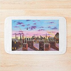 Mary Poppins and Bert Bath Mat