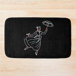 Banksy Mary Poppins Bath Mats