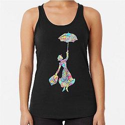 Mary Poppins The Magical Nanny Racerback Tank