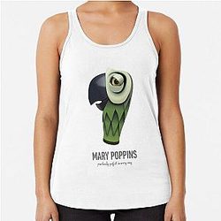 Mary Poppins Alternative Movie Poster Tank Top