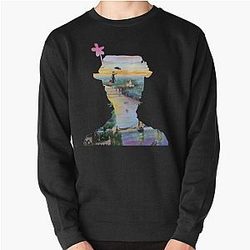 Mary Poppins flying above London Pullover Sweatshirt