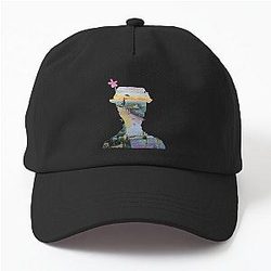 Mary Poppins flying above London Dad Hat