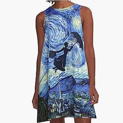 Mary Poppins A-Line Dress