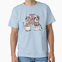 Olaf as Mary Poppins Classic T-Shirts