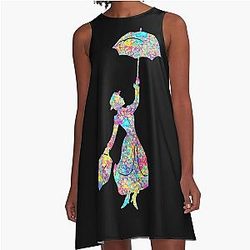 Mary Poppins A-Line Dress