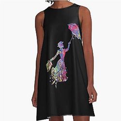 Mary Poppins A-Line Dress