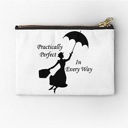 Mary Poppins practically perfect Zipper Pouch