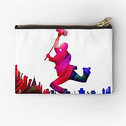 Mary Poppins Watercolor Design Zipper Pouch