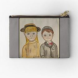 Mary Poppins Jane Banks by Jan. Shackelford Zipper Pouch