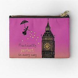Mary Poppins Practically Perfect in Every Way Sun Zipper Pouch