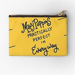 Mary Poppins Practically Perfect Zipper Pouch