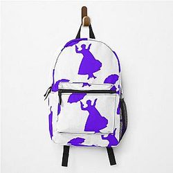 Mary Poppins Purple Pattern Backpack