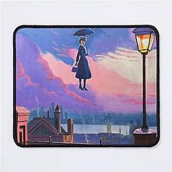 Mary Poppins flying London Mouse Pad