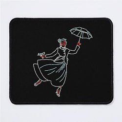 Banksy Mary Poppins Mouse Pad