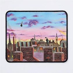 Mary Poppins and Bert Mouse Pad