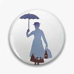 Mary Poppins London Pin