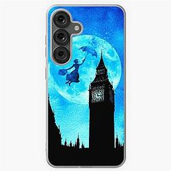 Magical Watercolor Night lip balm cover for Mary Poppins Collection Samsung Galaxy Standard Size Clear TPU Protective Back Hard Case