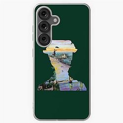 Mary Poppins flying above London Samsung Galaxy Soft Case