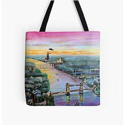 Mary Poppins London Up To The Highest Height Tote Bag