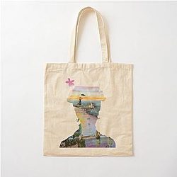 Mary Poppins Flying London Cotton Tote Bag