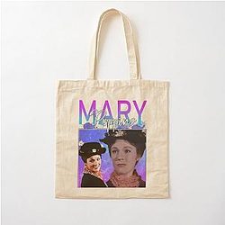 Mary Poppins Vintage Aesthetic Cotton Tote Bag