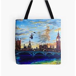Mary Poppins returns to London Tote Bag