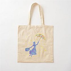 Magical Mary Poppins Cotton Tote Bag