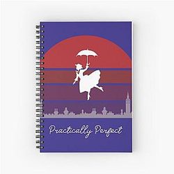 Mary Poppins Vintage Notebook
