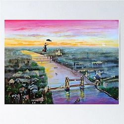 Mary Poppins Up to the highest height Poster