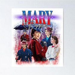Bootleg Retro Mary Poppins Poster