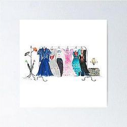 Mary Poppins Returns Costume Wardrobe Poster