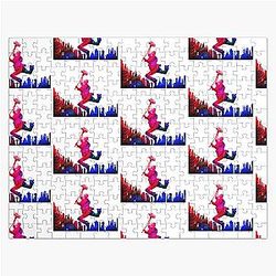 Mary Poppins Bert Watercolor Design Jigsaw Puzzle