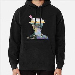 Mary Poppins flying above City of London Pullover Hoodie