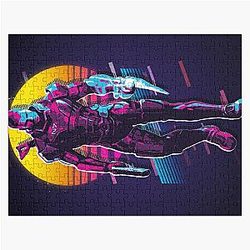 Commander Shepard - Mass Effect *80s Retro* Jigsaw Puzzle