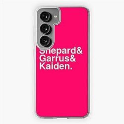 Mass Effect Names - 3 Samsung Galaxy Soft Case