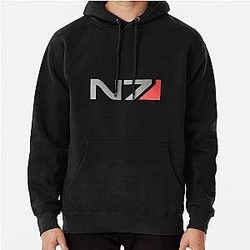 N7 Mass Effect Graphic Pullover Hoodie