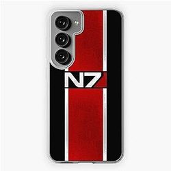Mass Effect Vertical N7 Samsung Galaxy Soft Case