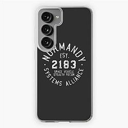 SSV Normandy Athletic Shirt - Mass Effect Athletic Style - White Print Samsung Galaxy Soft Case