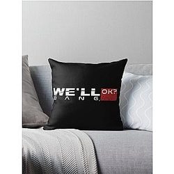 We'll bang ok mass effect meme t shirts Throw Pillow