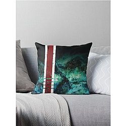 Mass Effect Tribute Armor Stripe Throw Pillow