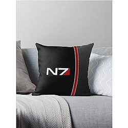N7 Mass effect emblem! Throw Pillow