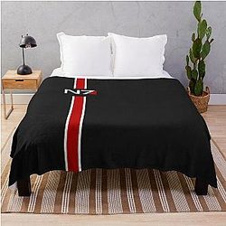 N7 emblem, Mass Effect Throw Blanket