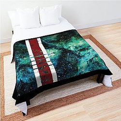 Mass Effect Tribute Armor Stripe Comforter