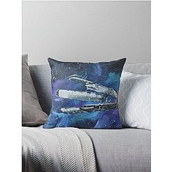 Mass Effect Citadel Spaceart Throw Pillow