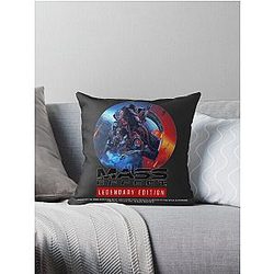 Mass Effect Legendary Edition Throw Pillow