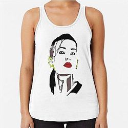 Mass Effect  - Jack : Subject Zero Racerback Tank Top