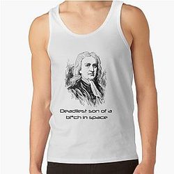 Mass Effect Isaac Newton is deadly Tank Top