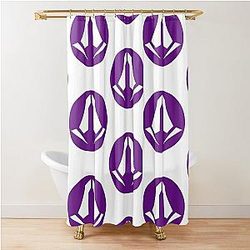 Mass Effect - Custom Quarian Fleet Logo Shower Curtain